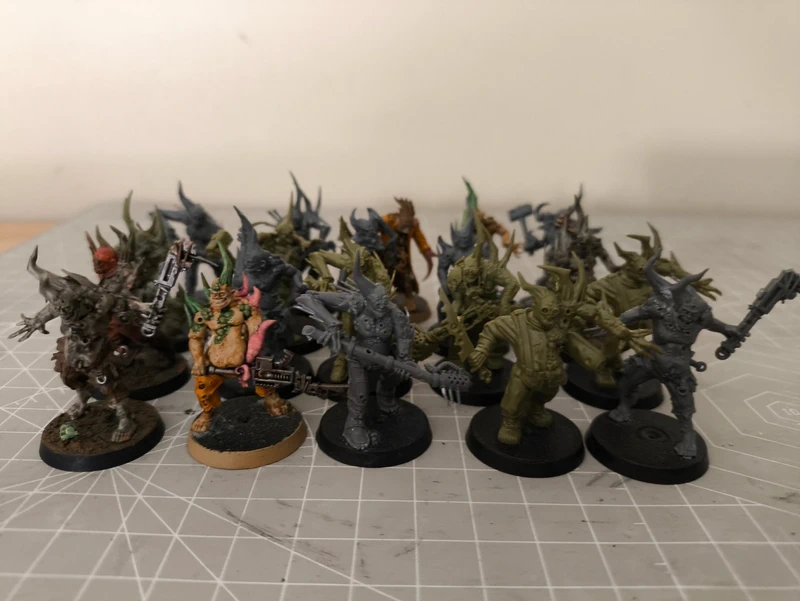 20 poxwalkers Nurgle Warhammer 40k