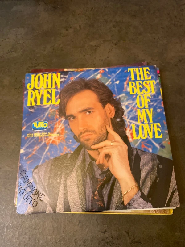 Disco in vinile piccolo John Ryel