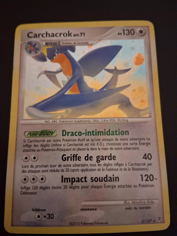 Carchacrok Holo 5/147 Vainqueurs Surprêmes