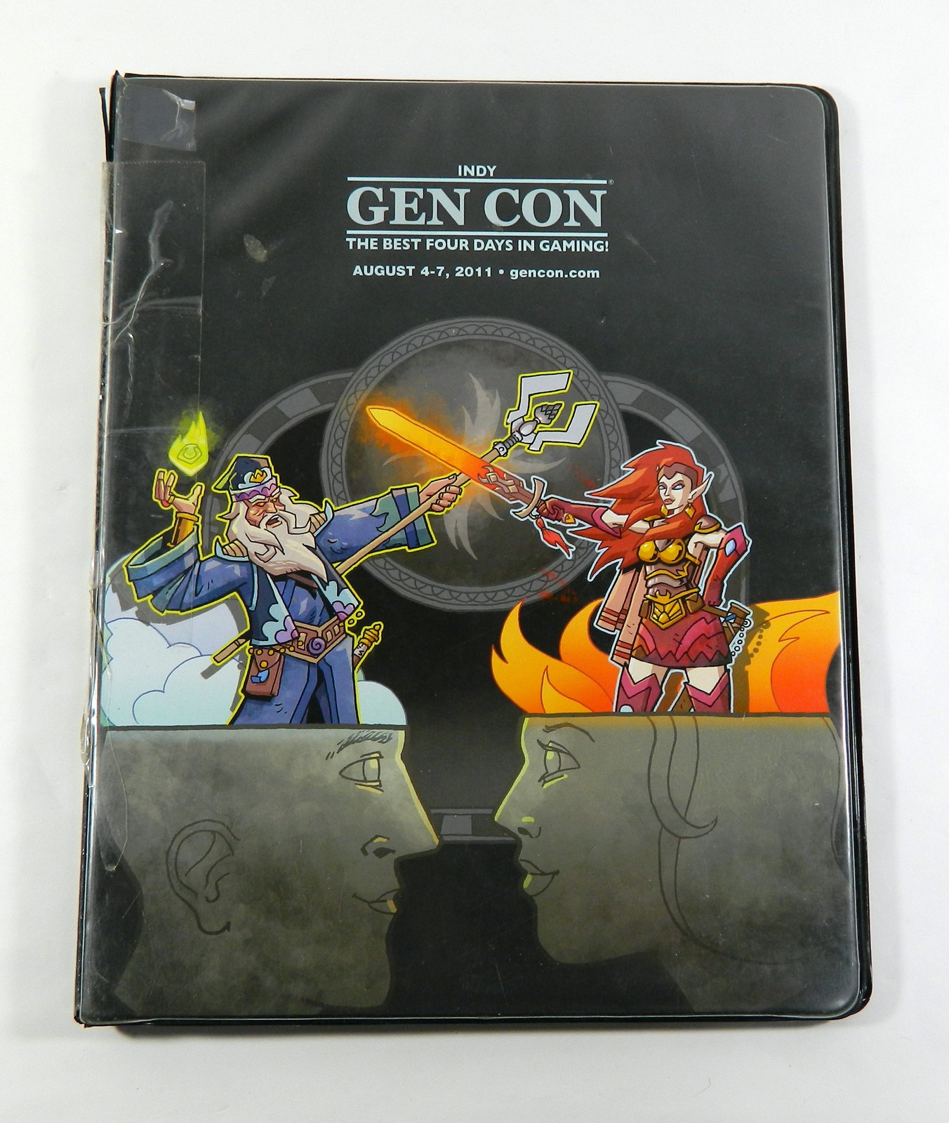 Legion 2011 Indy Gen Con 10 Page 9 Card Portfolio  Wizard & Elf Warrior Cover