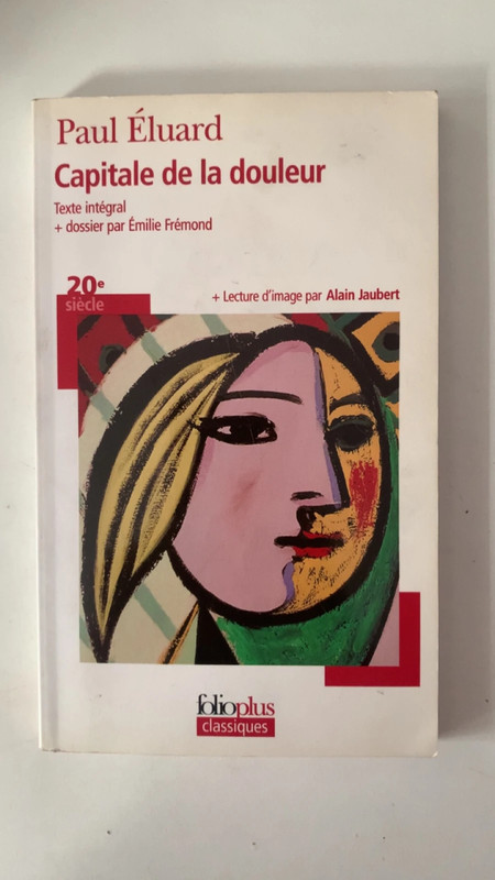 Capitale de la Douleur de Paule Eluard