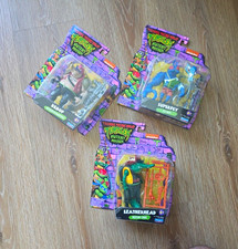 Playmates Toys TMNT Mutant Mayhem Set di Figure in Scatola Bebop Superfly Leatherhead