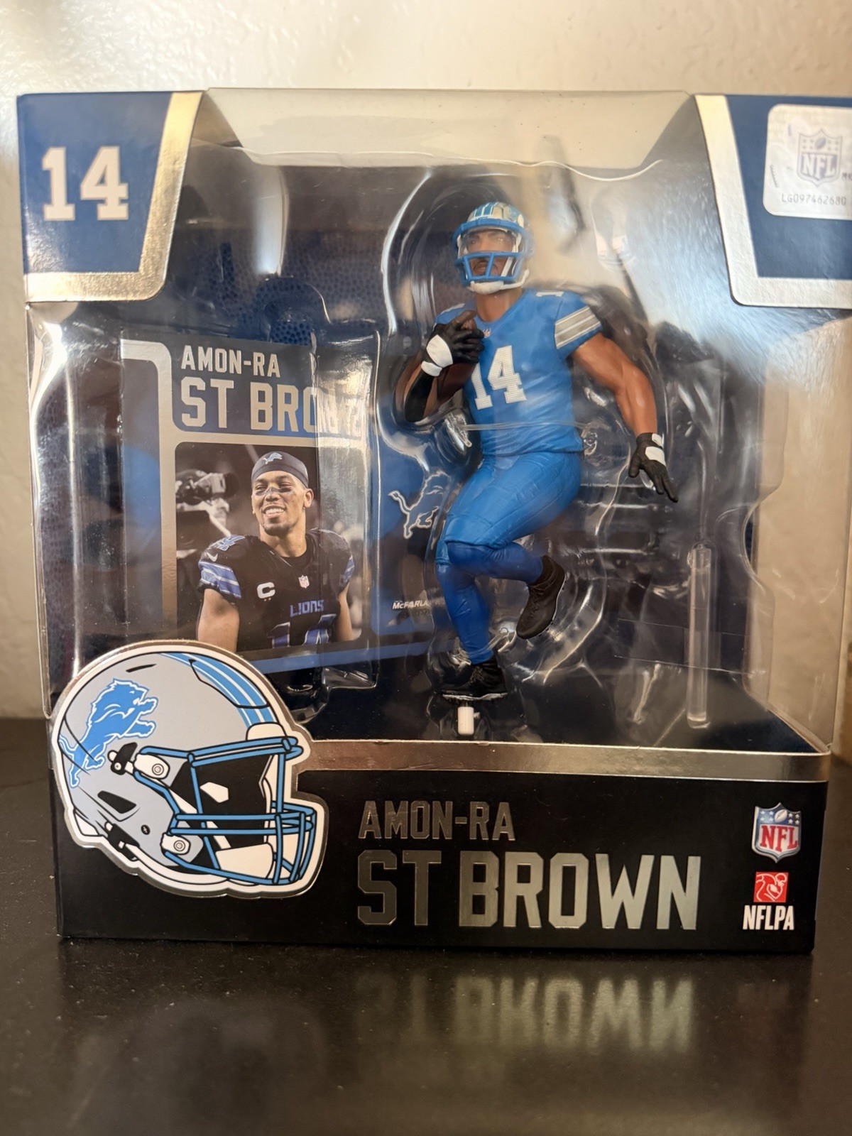 Amon Ra St. Brown 2022 McFarlane 7” Figure - New!!!