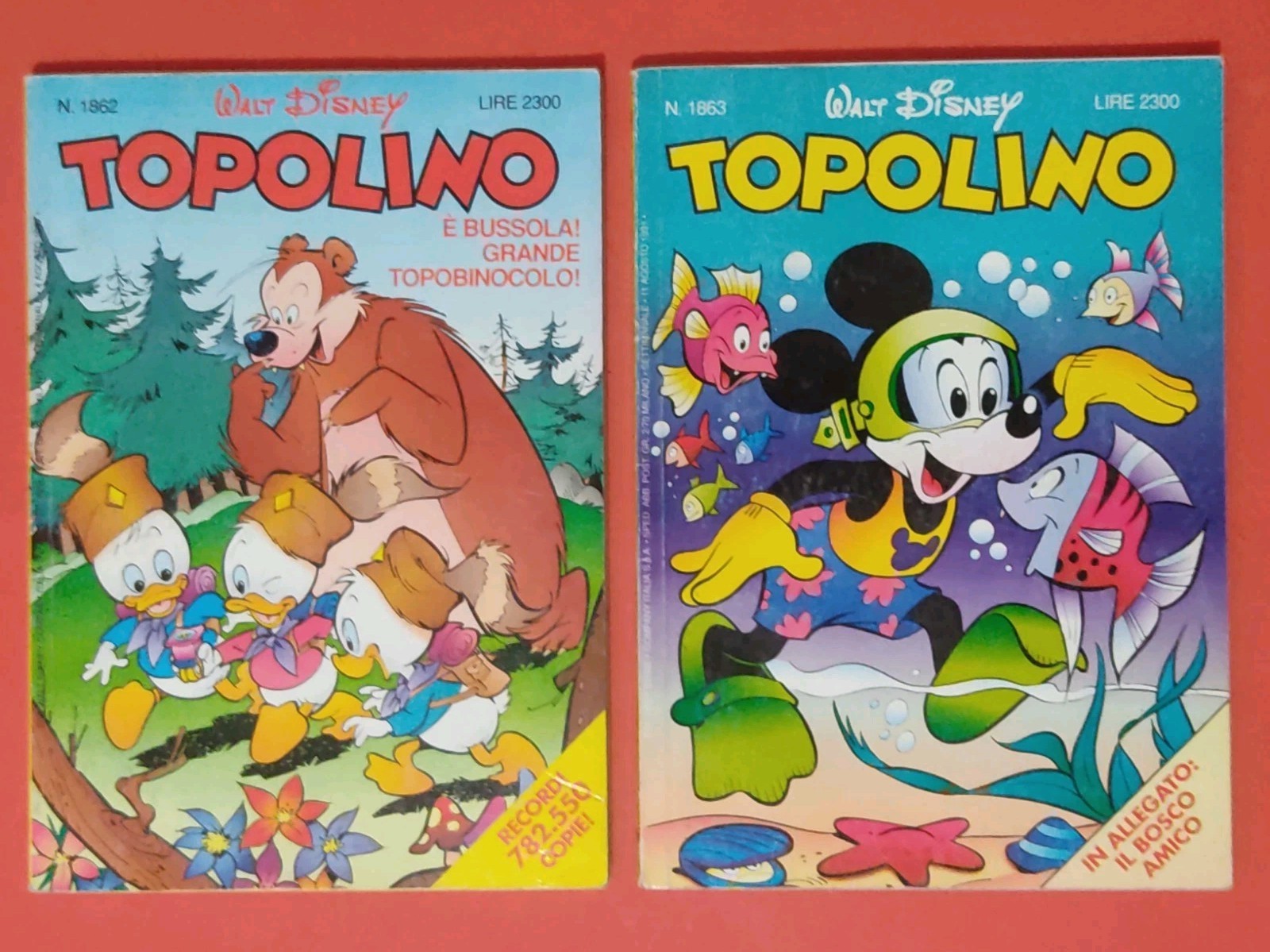 Topolino n.1862-1863 Disney 1991