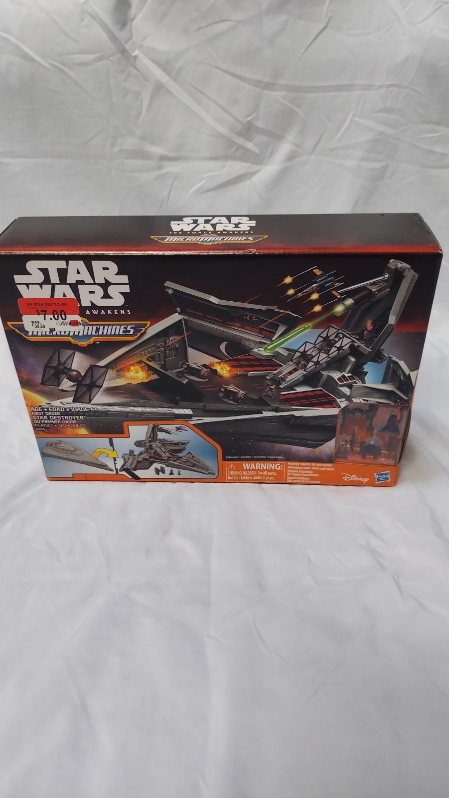 Star Wars Il Risveglio della Forza Micro Macchine Primo Ordine Star Destroyer Playset