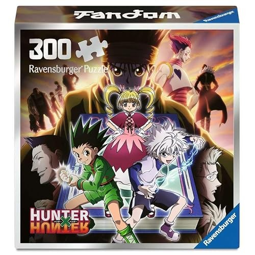 Ravensburger - Puzzle 300 Pezzi Hunter X Hunter, Puzzle Adulti 27x39cm | Puzzle
