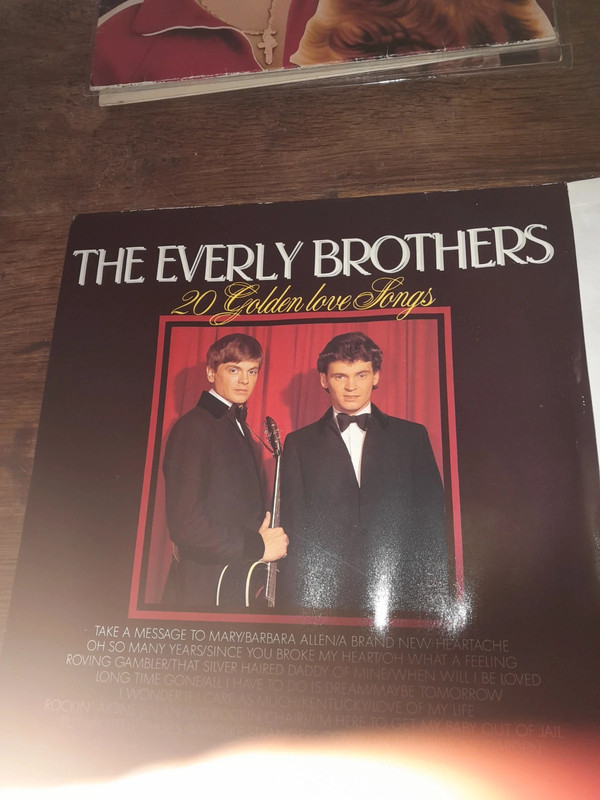 Disque vinyls des Everly Brothers