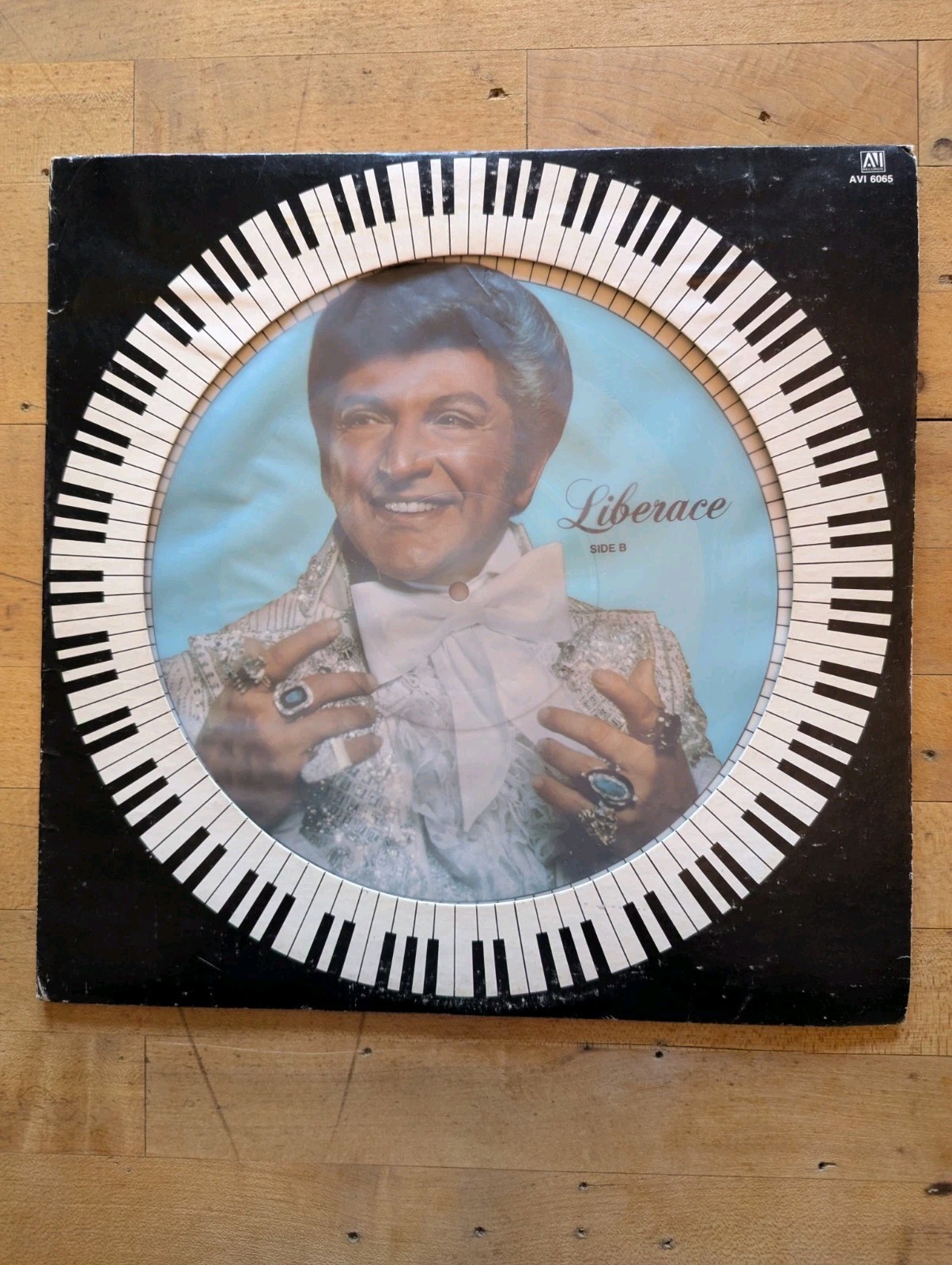 NM Rare Liberace – Liberace (Picture Disk) LP AVI Records FREE SHIP