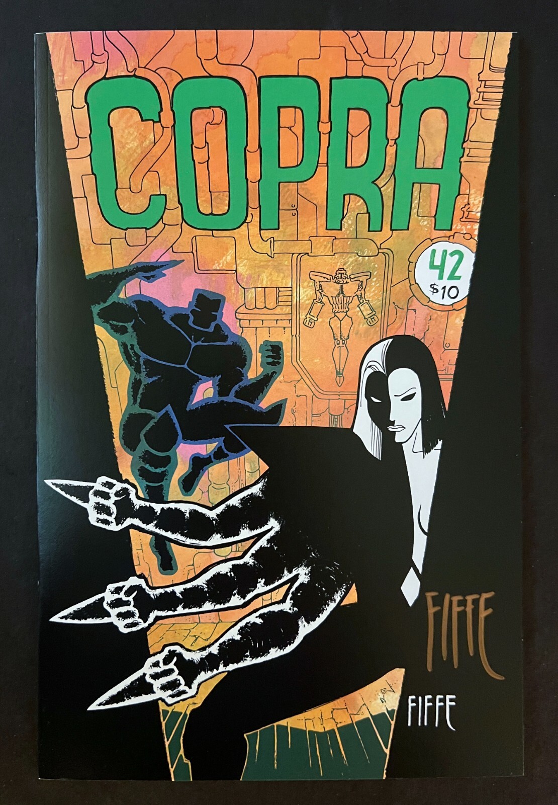 COPRA #42 Alta qualità e rara FIRMATA dall'artista MICHEL FIFFE Copra Press 2022