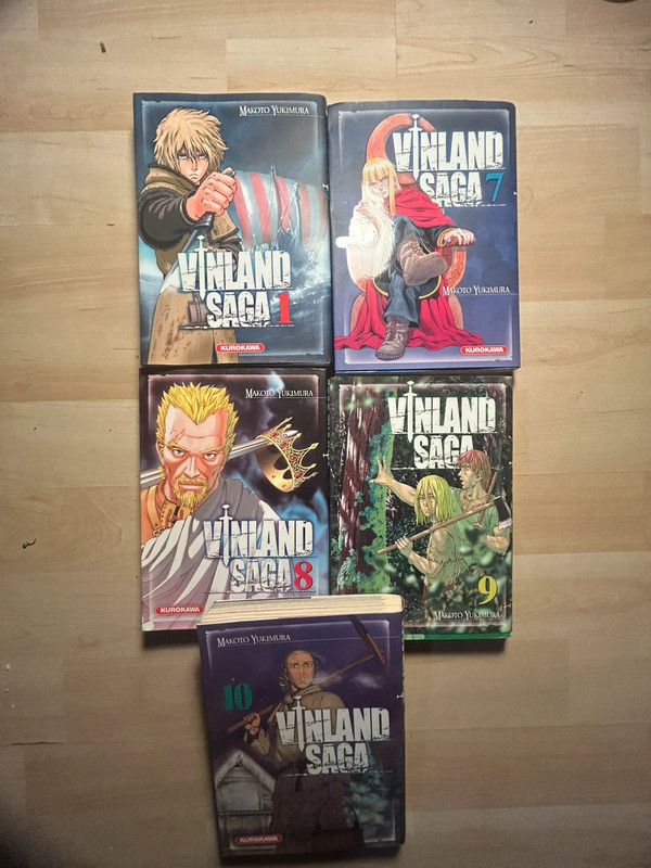 Mangas Vinland Saga lot de livre