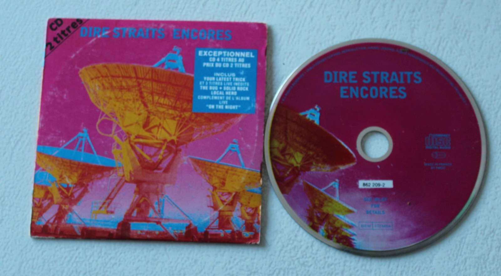 Dire Straits , encores , CD single 4 titres