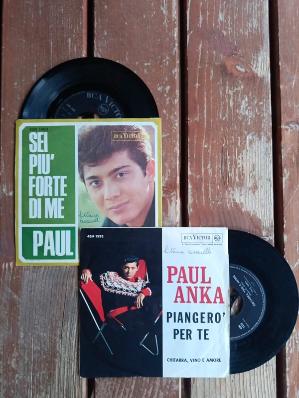 Dischi 45 giri Paul Anka