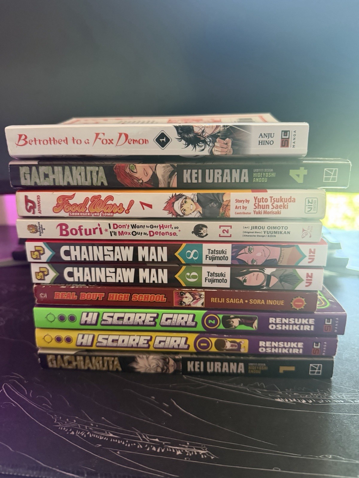 Lotto manga inglese genere misto