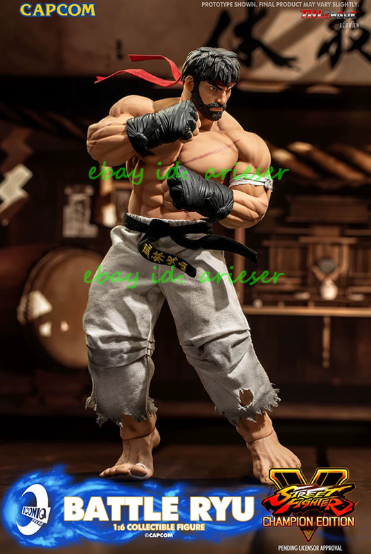 Iconiq Studio Sf Iqgs-06 1/6 Battle Ryu edizione limitata Action Figure Giocattolo Nuovo In St