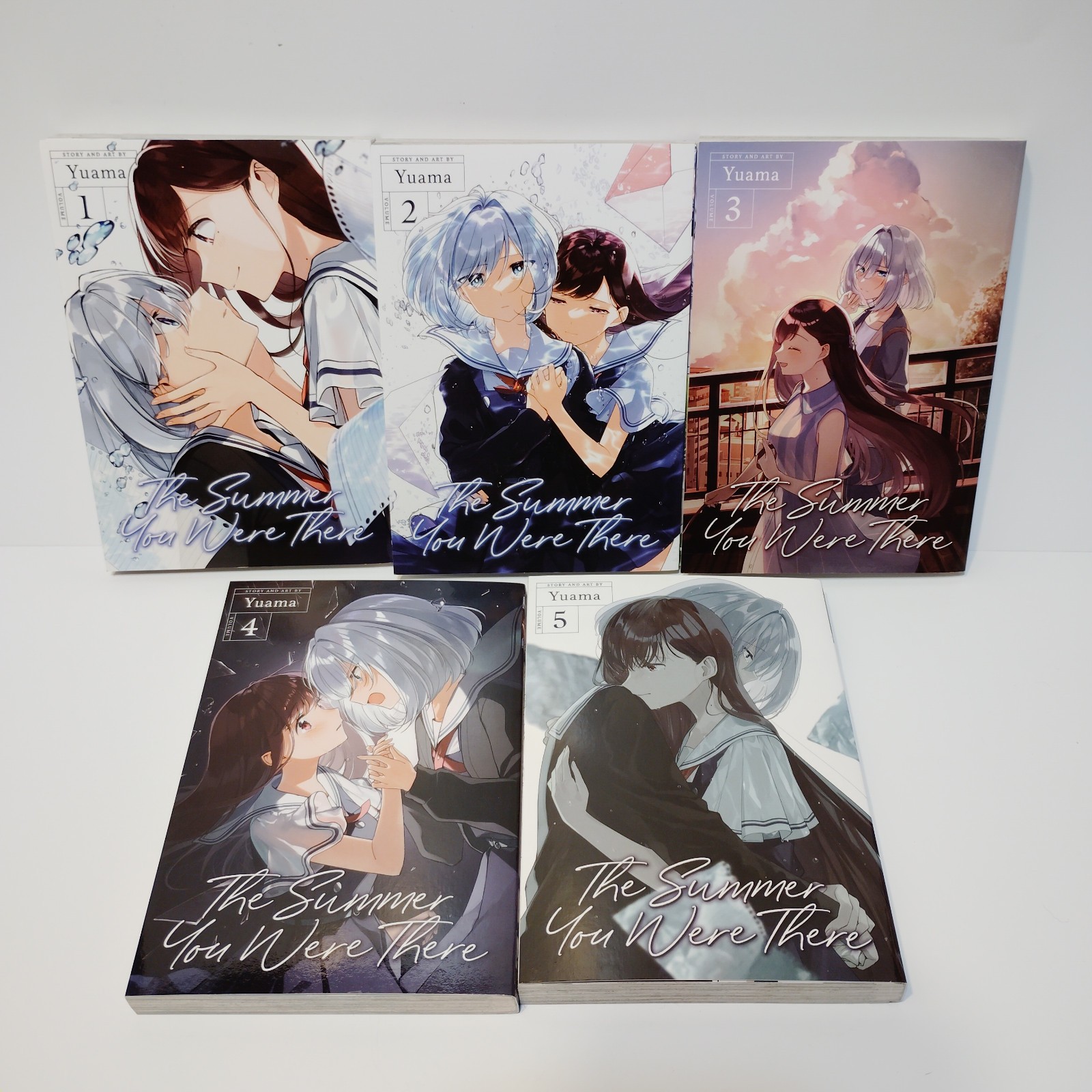 The Summer You Were There Vol 1-5 Manga Inglese Yuama Stampa Autentica