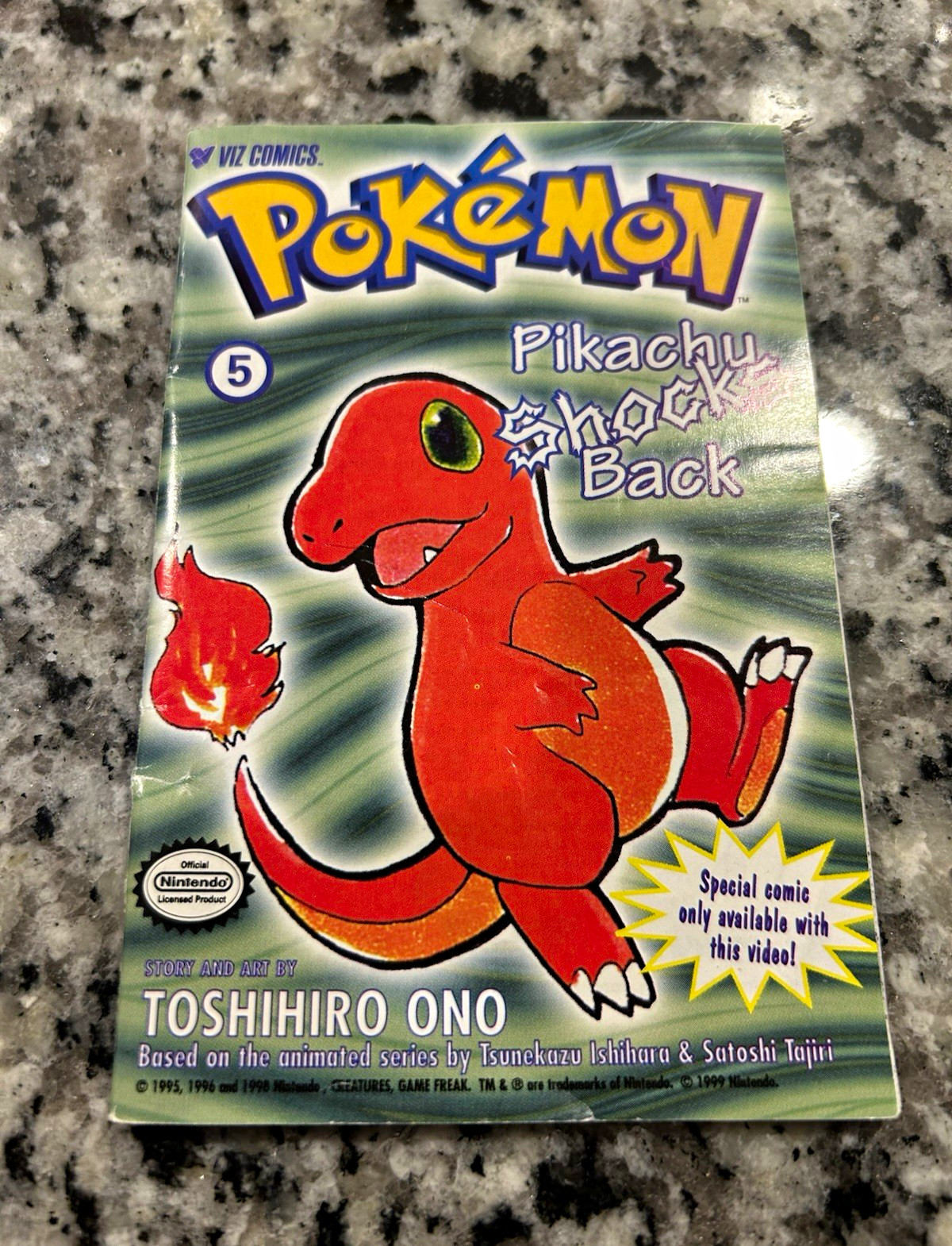 VIZ Comics Pokémon Pikachu Shocks Back Parte Due #5 1999 Edizione Speciale