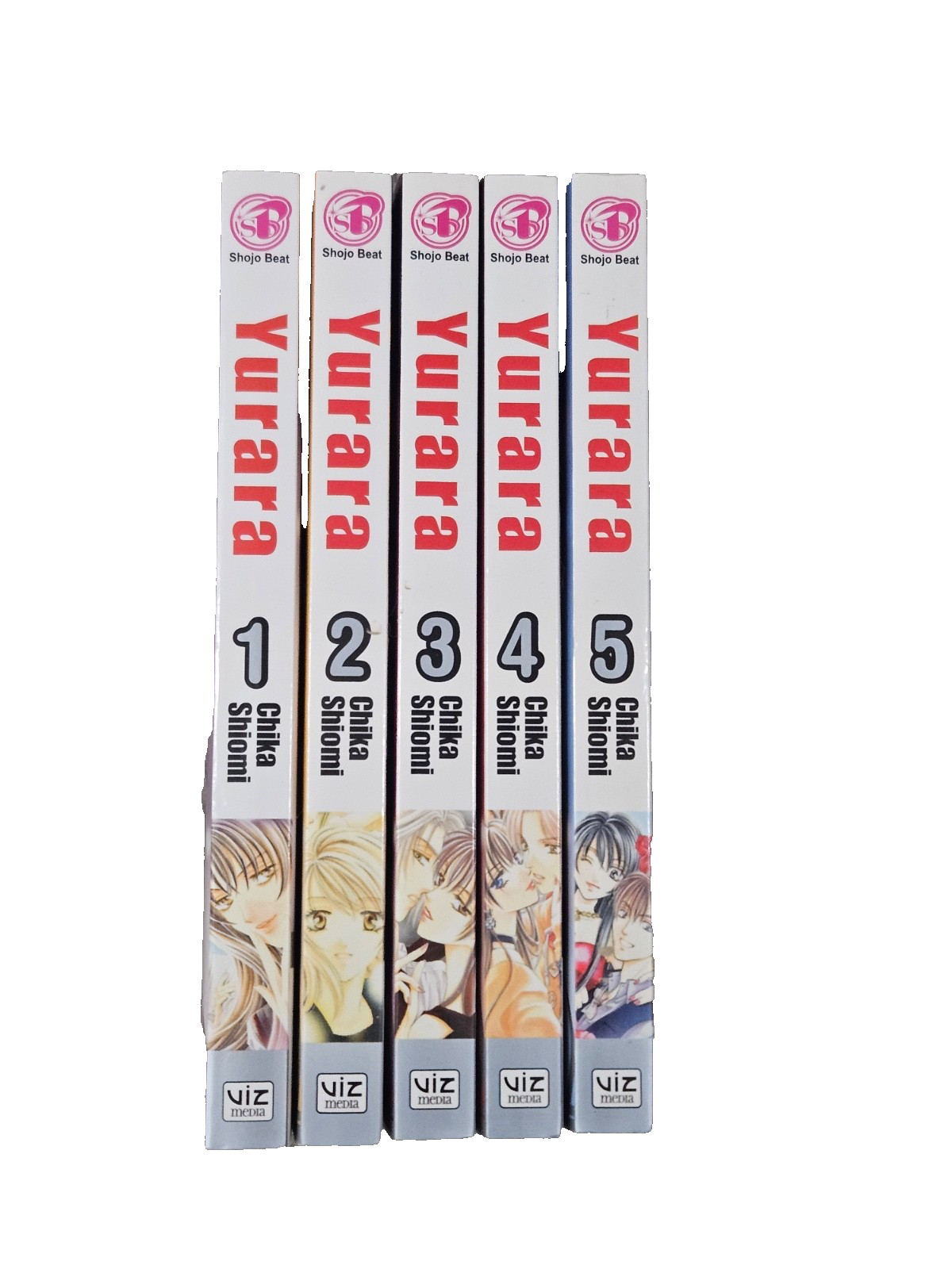 YURARA #1-5 Full Set NM Chika Shiomi English LOTS MORE MANGA IN STORE