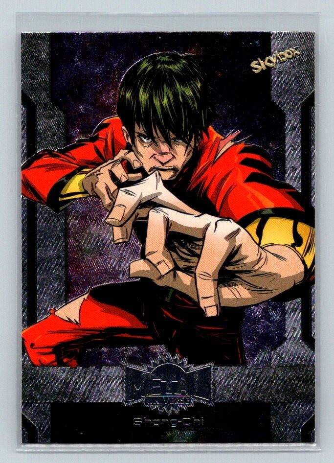 2024 Skybox Marvel Metal Universe Avengers #40 Shang-Chi Trading Card
