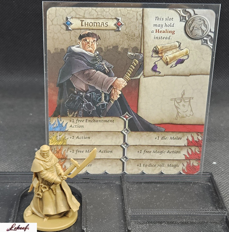 Zombicide Black Plague / Green Horde / White Death - Exclu KS (VO) - Survivant - Thomas