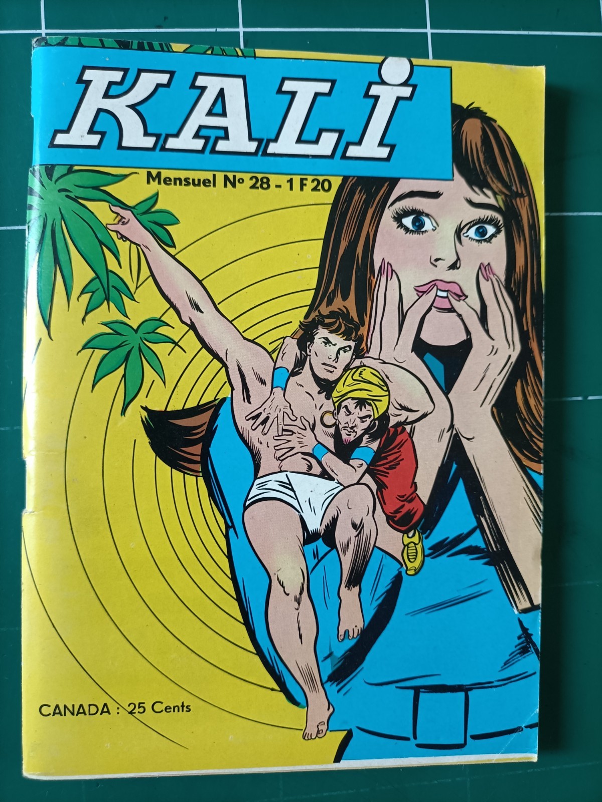 KALI n°  28  /  Octobre   1968  / TBE / JEUNESSE ET VACANCES