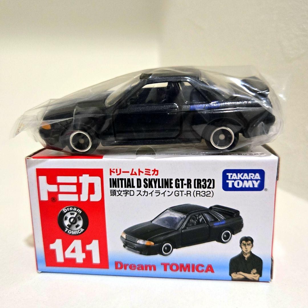 Tomica No.141 Initial D Skyline GT-R R32 Takeshi Nakazato