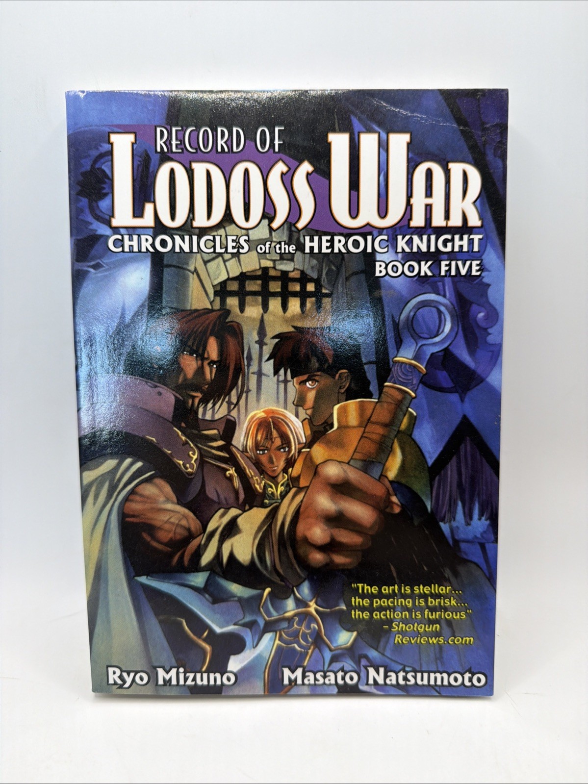 Record of Lodoss War Chronicles of the Heroic Knight manga inglese volume 5