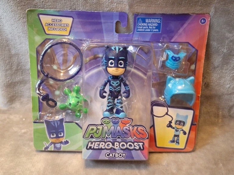 Set Figurine PJ Masks Hero Boost Catboy Nuove in Confezione