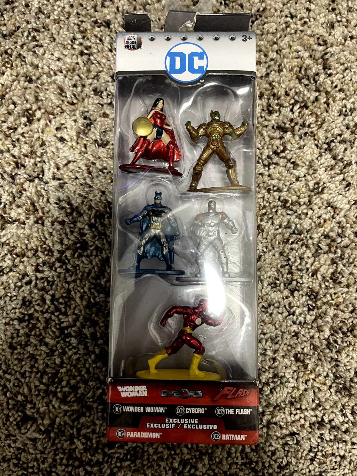 DC Nano Metal Figs Batman Exclusive Set A 1.5 inch Figures Jada Toys New