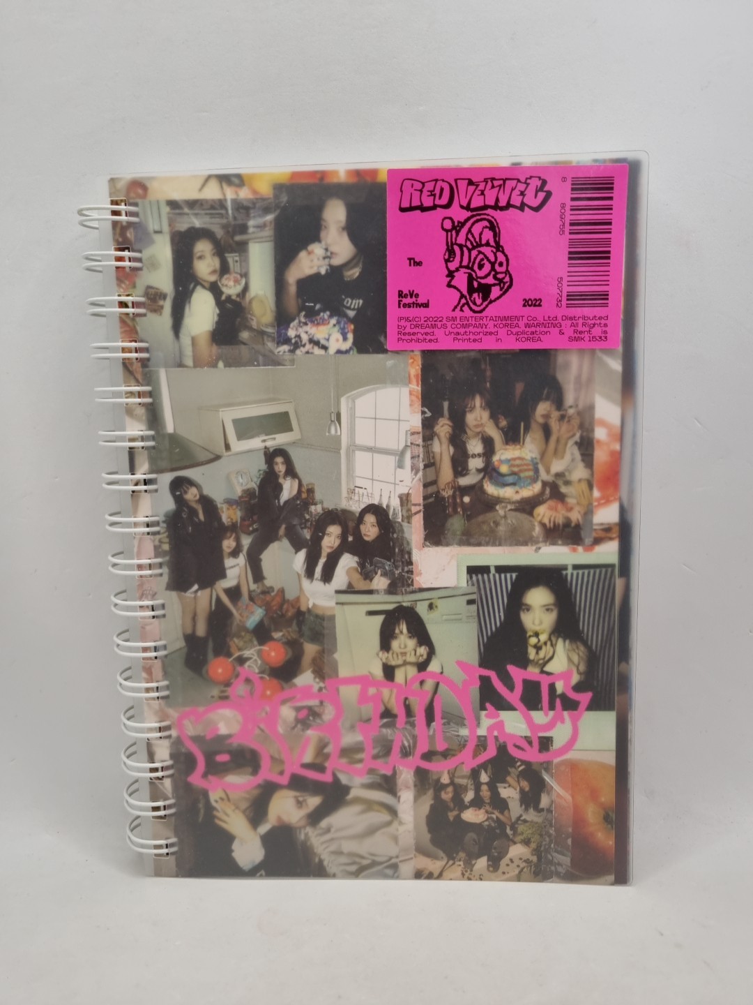 Red Velvet ReVe Festival 2022 Birthday CD Album Photo Book Rare K-Pop New