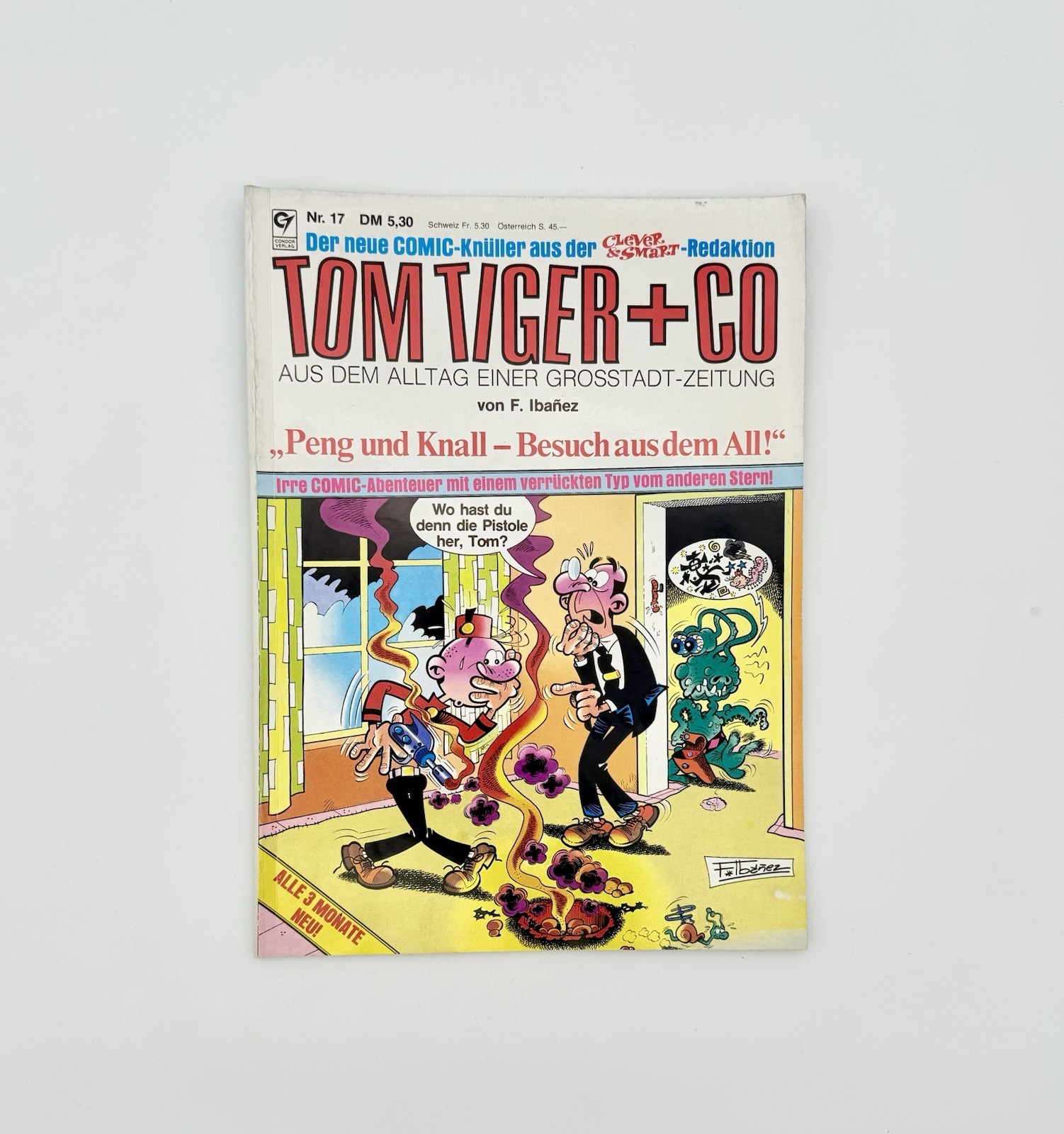 Fumetto vintage Tom Tiger & Co n.17 1983 Condor Editore Retro Fumetto da collezione