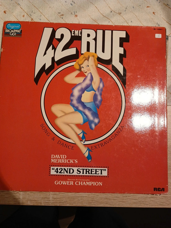 Vinyle 33t  42 ème  rue