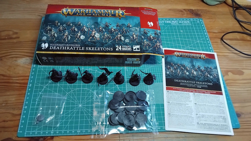 Deathrattle 24 squelettes Warhammer AoS
