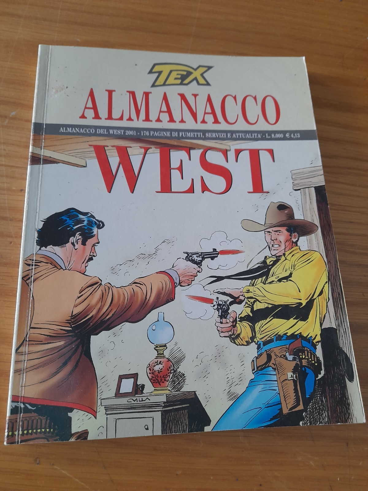 Tex: Almanacco del West 2001...Sergio Bonelli editore...buono...vedi foto 