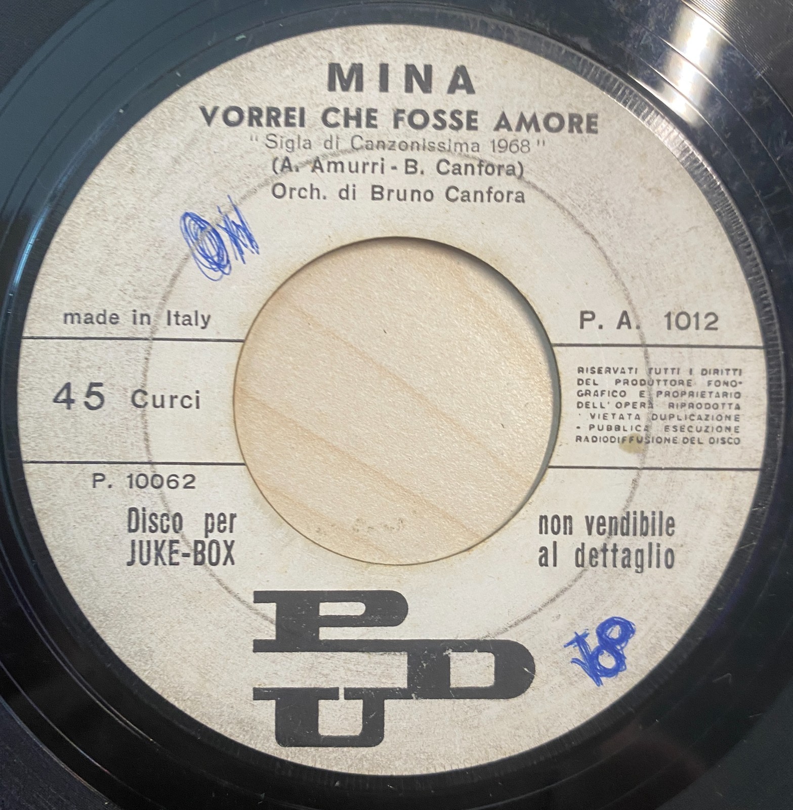 Mina – Vorrei Che Fosse Amore/Caro