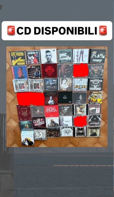 Lotto cd rap italiani