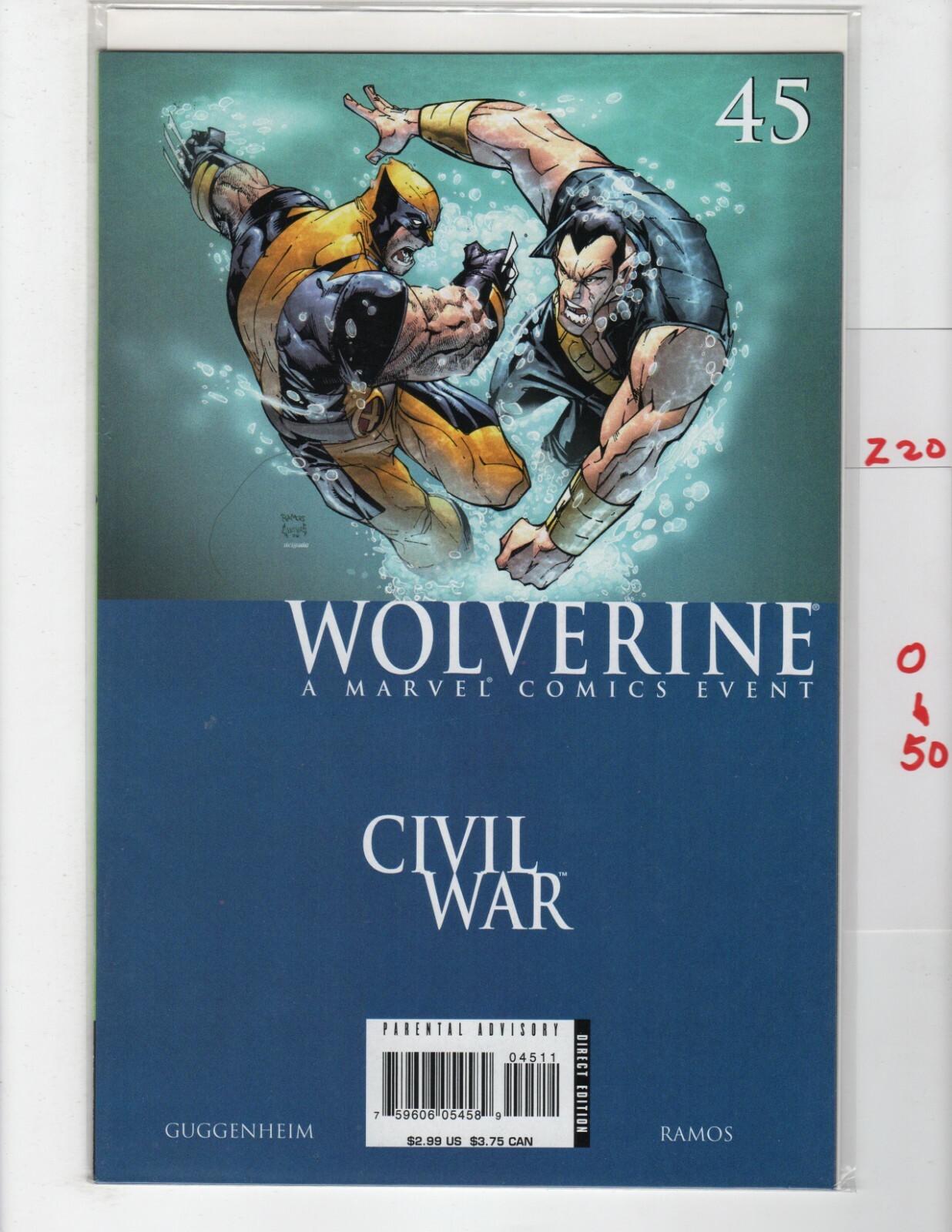 Wolverine #45 ottime condizioni 2003 Marvel z20050
