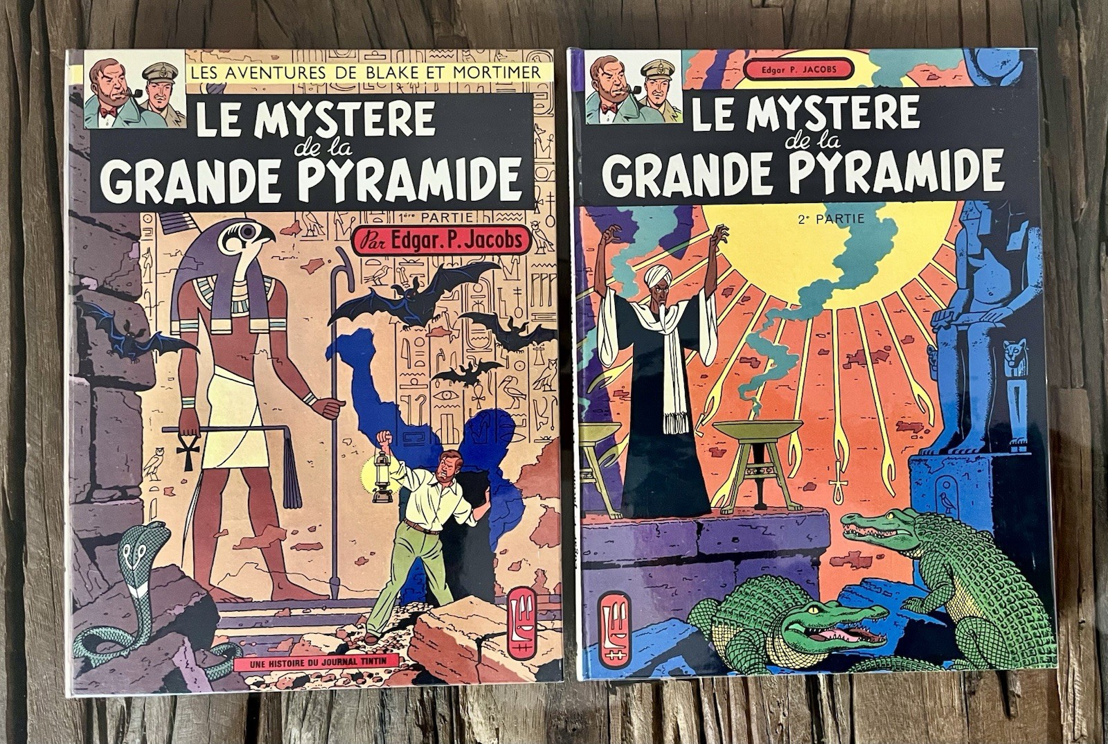 BLAKE ET MORTIMER: T1-2 LE MYSTÈRE DE LA GRANDE PYRAMIDE 69 CRAQUANT NEUF JACOBS