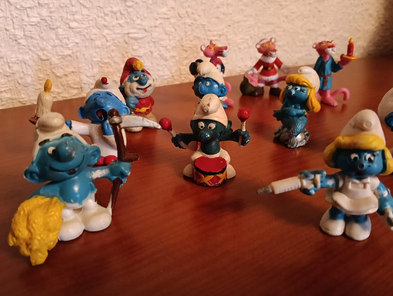 Colección Pitufos y Pantera Rosa años 70/80