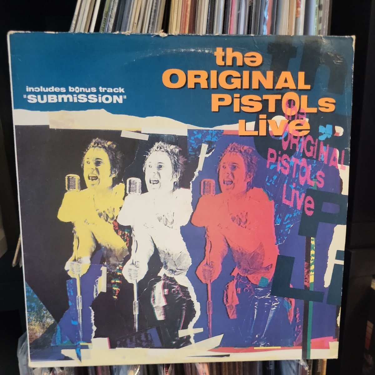 Sex Pistols The Original Pistols Live 1985 lp DOJO LP45 JONES COOK ROTTEN MATLOC