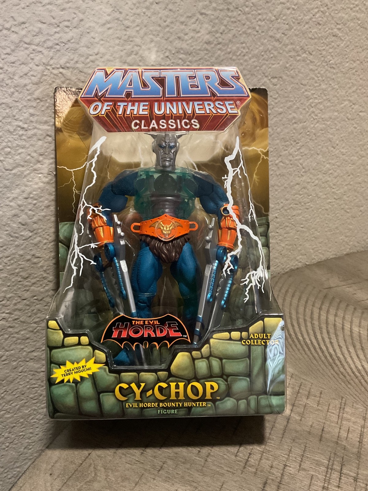 Mattel MOTU Classics Cy-Chop Evil Horde Bounty Hunter Modellino Sigillato 2012