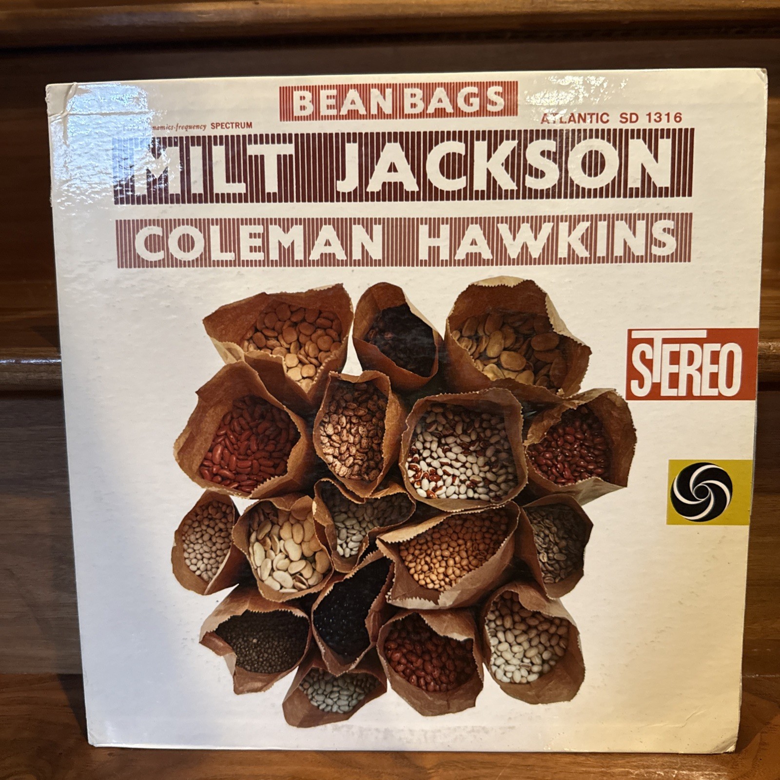K. Burrell, MILT JACKSON, C. HAWKINS LP-BEAN BAGS-ATLANTIC SD 1316-1960 VG+/VG+