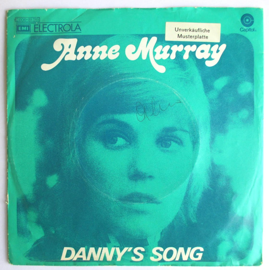 ANNE MURRAY - SP (7") "DANNY'S SONG"