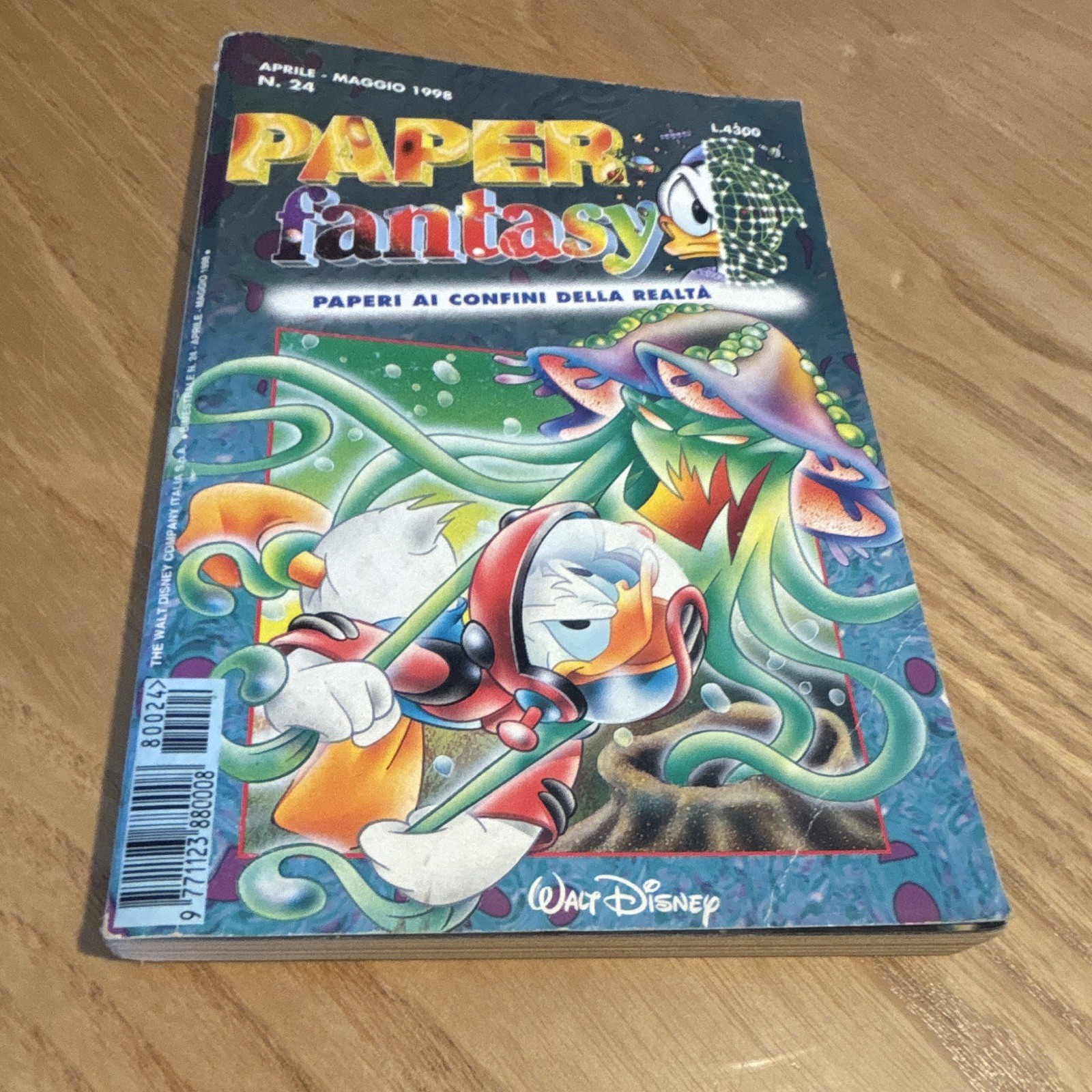 Walt Disney Paper Fantasy n.24 1998