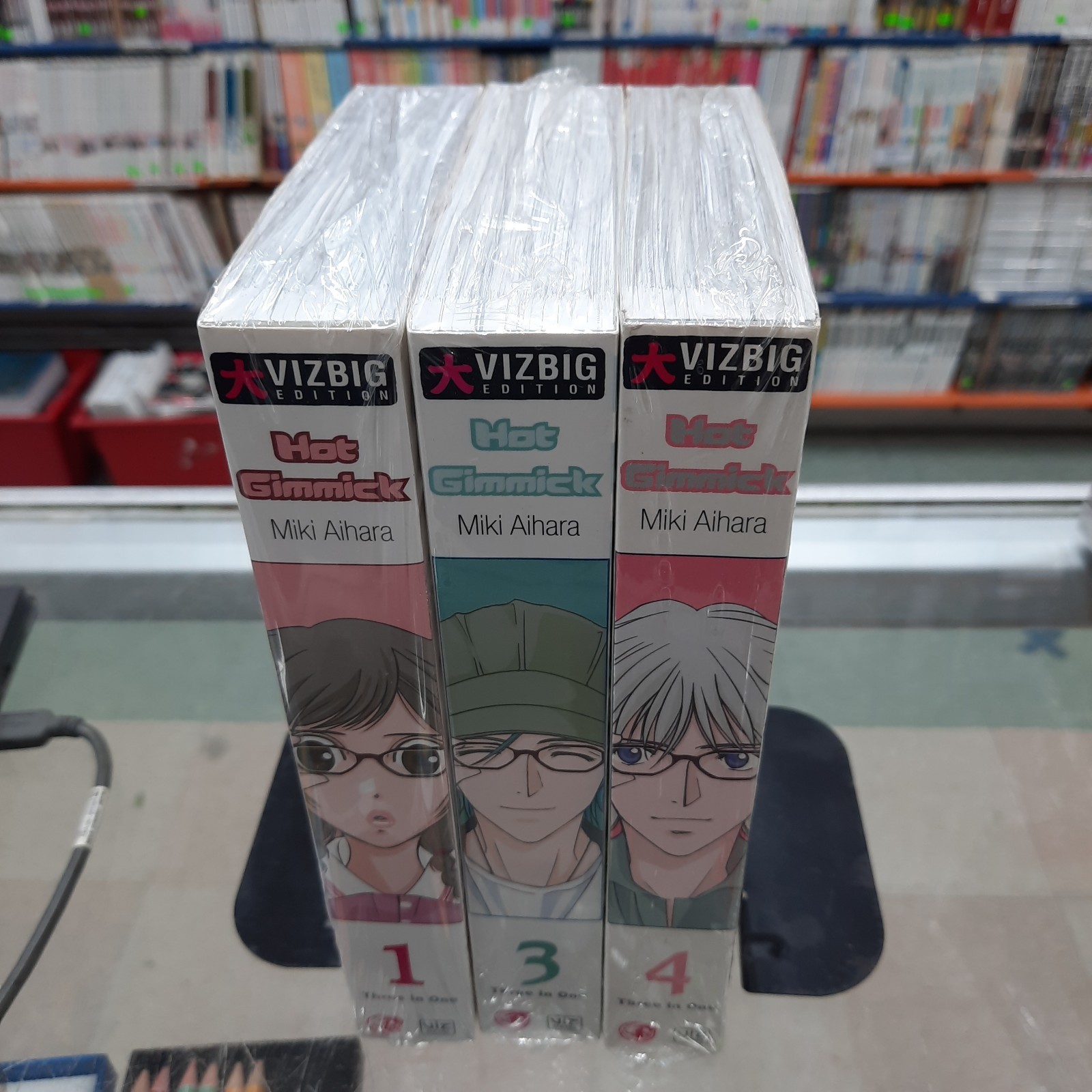 NUOVO Hot Gimmick Vol. Manga inglese 1, 3 e 4 di Miki Aihara 
