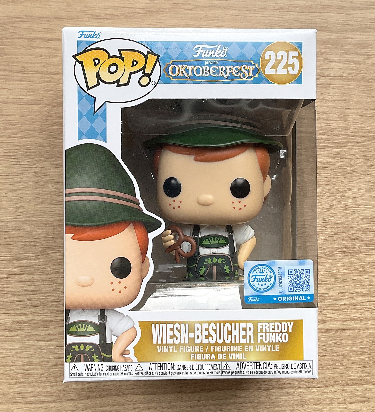 Funko Pop Funko Freddy Funko Oktoberfest Visitatori Wiesn #225 + Protezione Omaggio