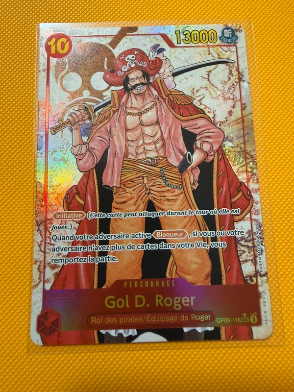 Carte Gold.D. Roger OP09-118 V.2 FR