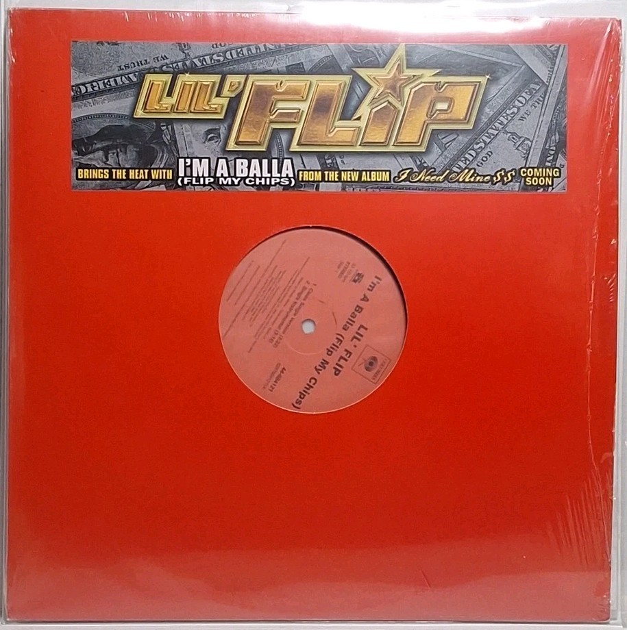 Lil Flip I'm A Balla Vinyl Record Single Mint Condition M OOP Fast Shipping 