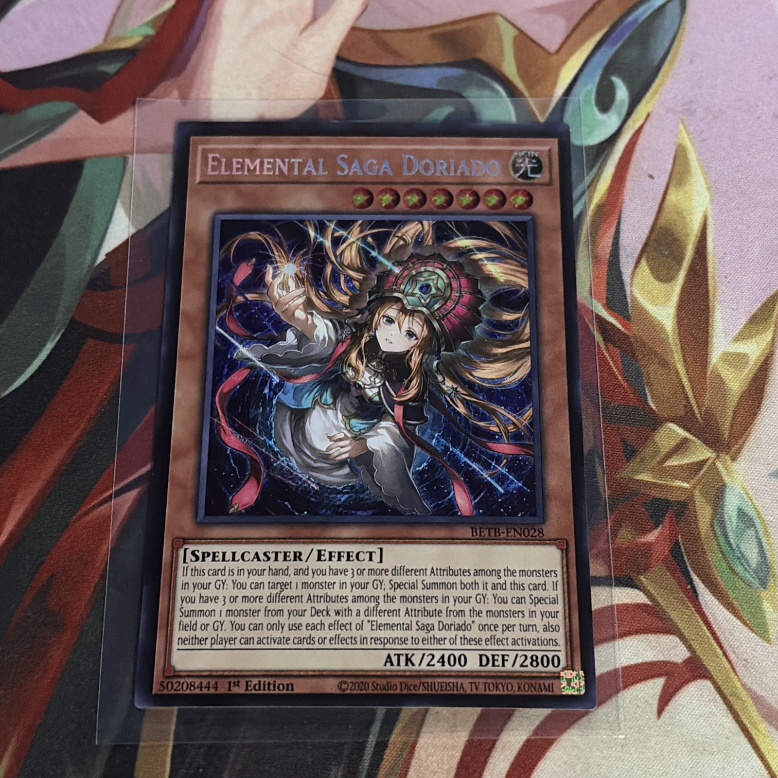 Yugioh! Elemental Saga Doriado Secret Rare