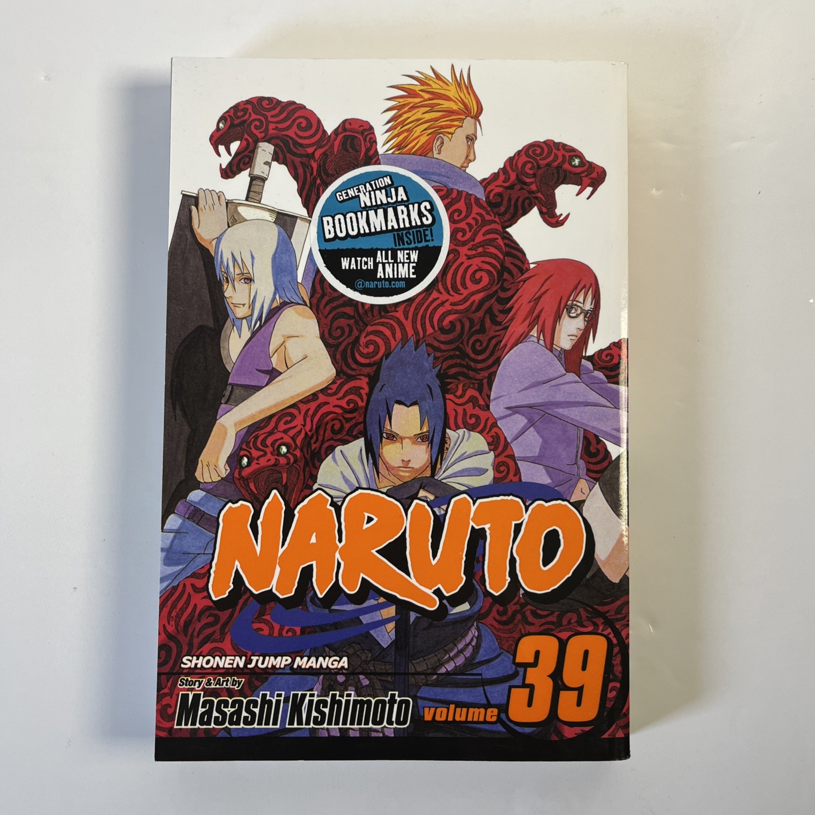 Naruto Volume 39 English Manga First Printing 1st Edition