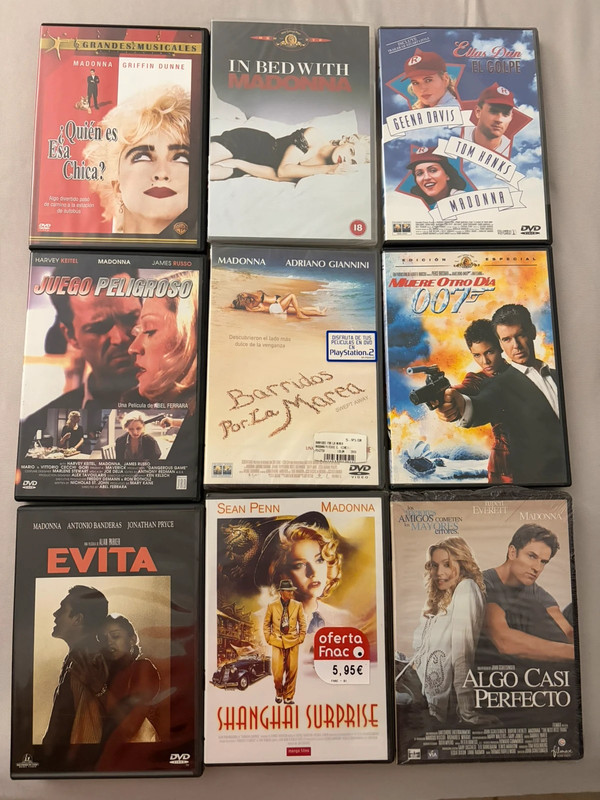 Madonna DVD’s 9